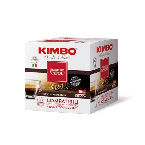 Kimbo Capsule Compatibili Nescafé Dolce Gusto - Espresso Napoli