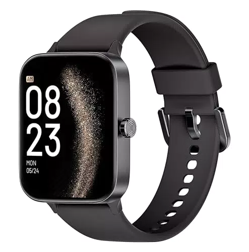 Smartwatch KIUVKAS Full Touch Screen con Chiamate, Fitness Tracker e Monitor Sonno
