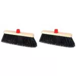 Scopa Industriale Briantina per Esterni con Setole Robuste - Larghezza 27.5 cm