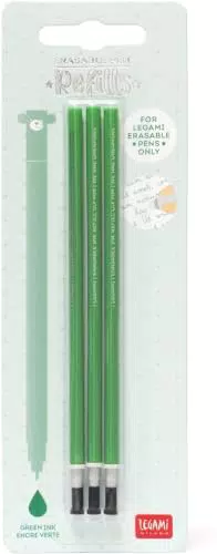 Legami - Ricarica per penna gel cancellabile, altezza 13 cm, punta 0,7 mm