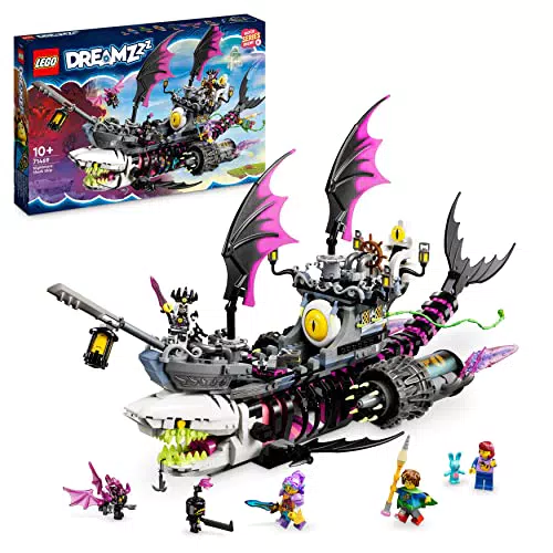 LEGO Nave Pirata Giocattolo da Costruire in 2 Modi con Minifigure - Giochi per Bambini