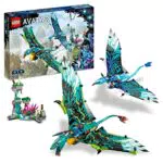 LEGO Avatar Il Primo Volo sulla Banshee - Modellino da Costruire con Parti Fluorescenti e Minifigure