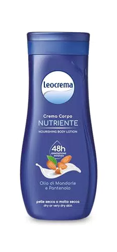 Leocrema Crema Corpo Nutriente con Olio di Mandorle e Pantenolo