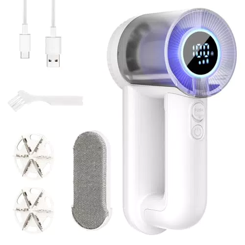 Levapelucchi Elettrico 2 in 1 Portatile Ricaricabile USB con Display LED