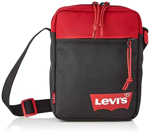 Levi's Mini Crossbody Solid, Uomo, Taglia Unica, Nero