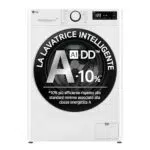 Lavatrice LG AI DD Serie R3 Slim a Carica Frontale 8kg - Classe A, 1200 giri, Lavaggio Vapore