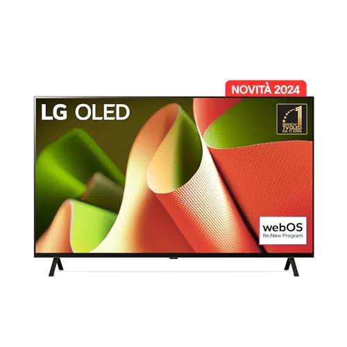 LG OLED 65'' Smart TV 4K con Processore α8 e Dolby Atmos