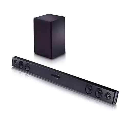 Soundbar LG SQC2 300W con Subwoofer Wireless e Bluetooth