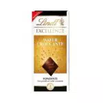 Lindt Excellence Tavoletta di Cioccolato Fondente con Wafer Croccante