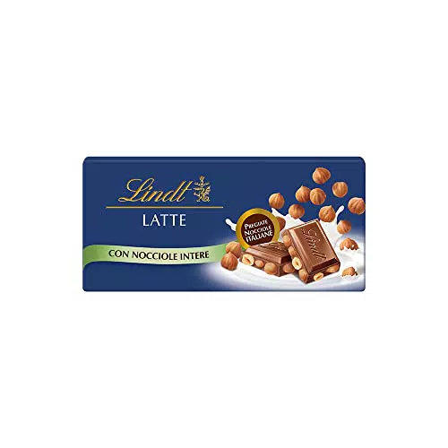 Lindt Tavoletta Cioccolato al Latte con Nocciole