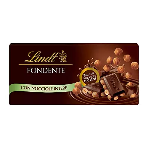 Lindt Tavoletta Cioccolato Fondente con Nocciole