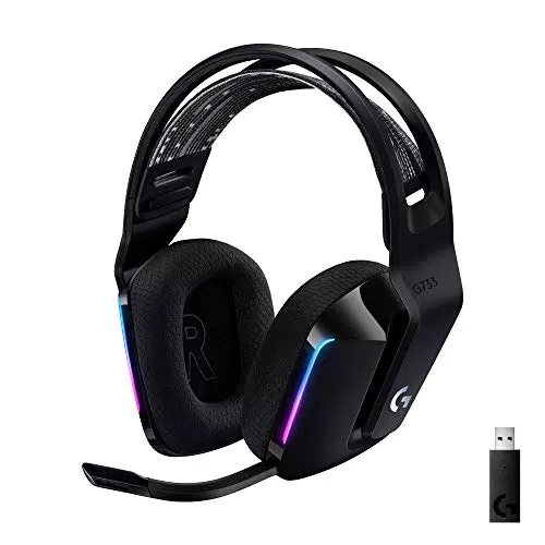 Logitech G733 LIGHTSPEED Cuffia Wireless Gaming con Microfono e Tecnologia Blue VOICE