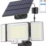 Lampada Solare da Esterno Super Luminosa con Sensore di Movimento