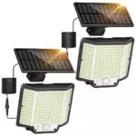 Lampada Solare Led Esterno con Sensore di Movimento IP65 Impermeabile