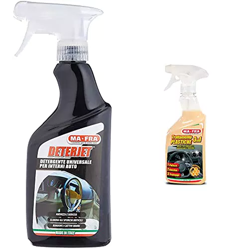 Ma-FraMafra Detergente Sgrassatore Universale per Auto e Plastiche - Trattamento 3in1