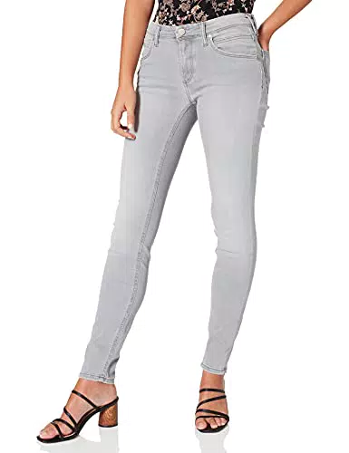 Marc O'Polo Alva Casual da Donna, Pantaloni Stile Usato con Taglio Stretto