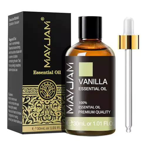 Olio Essenziale di Vaniglia MAYJAM per Diffusori e Umidificatori