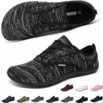 Scarpe da Corsa Merdoo Trail Running Barefoot Unisex - Nero