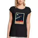 Mister Tee T-Shirt Road to Space Box - Donna