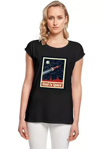 Mister Tee T-Shirt Road to Space Box - Donna