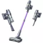 MIUZZY M242 Aspirapolvere Senza Fili Potente - Scopa Elettrica Leggera con Touch Screen LED