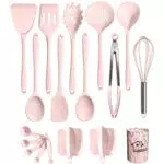 Set di Utensili da Cucina in Silicone Antiaderenti e Resistenti al Calore - Molbory
