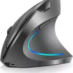 Mouse Verticale Senza Fili Ergonomico Ricaricabile con 4 DPI Regolabili - Compatibile con PC e Mac