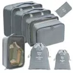 Organizer Valigia MSIHEY - Set Organizer da Viaggio per Abbigliamento Intimo e Calzature