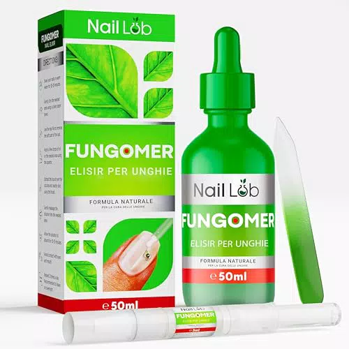 Nail Lab Trattamento Antifungino Premium per Unghie - Olio di Albero del Tè - Penna Antifungina + Lima Gratis