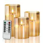 Candela LED Nestling Senza Fiamma Con Telecomando - Decorazione Casa e Feste