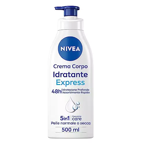 Nivea Crema Corpo Idratante Express, Assorbimento Extra Rapido