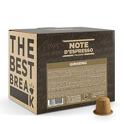 Note D'Espresso Ginseng - Capsule Solubili Compatibili Nespresso