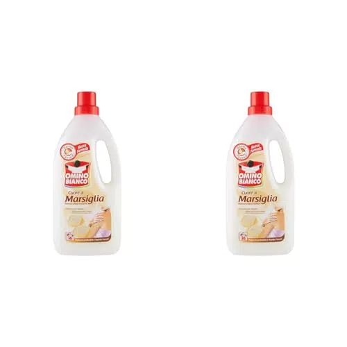 Omino Bianco - Detersivo Bivalente Liquido, Lavaggio a Mano e in Lavatrice