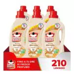 Omino Bianco Detersivo Liquido per Lavatrice con Fresco Profumo di Marsiglia