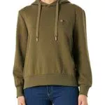 ONLY - Felpa con Cappuccio Donna a Maniche Lunghe