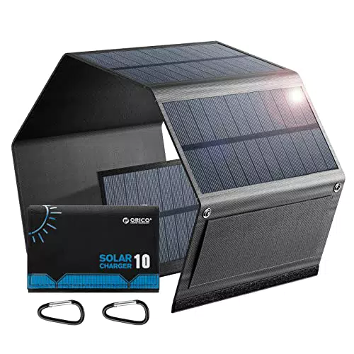 ORICO Caricatore Solare Portatile 10W Monocristallino ad Alta Efficienza