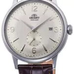 ORIENT Orologio Analogico Automatico Uomo con Cinturino in Pelle
