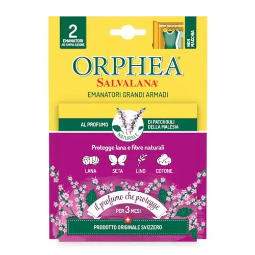 Orphea Salvalana Protezione Lana Profumo Fiori