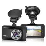 Dash Cam ORSKEY 1080P Full HD con Grandangolo 170° e Visione Notturna