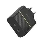 OtterBox Caricatore Murale Doppia Porta USB-C PD 30W + USB-C PD 20W - Nero