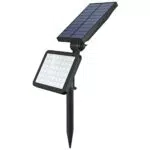 OUSFOT Faretti Solari da Giardino 48 LED Luci Solari Esterno Impermeabile IP65 per Vialetto e Patio