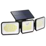 OUSFOT Faretto Led Solare da Esterno con Sensore di Movimento