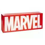 Paladone - Insegna luminosa Marvel con logo, modalità fissa o lampeggiante