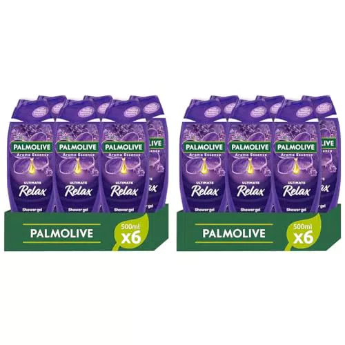Palmolive Bagnoschiuma Aroma Essence Ultimate Relax | Gel Doccia con Fragranza Naturale | Vegano