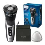 Philips Rasoio Elettrico Serie 3000 Wet & Dry con Tecnologia SkinProtect e Rifinitore a Scomparsa