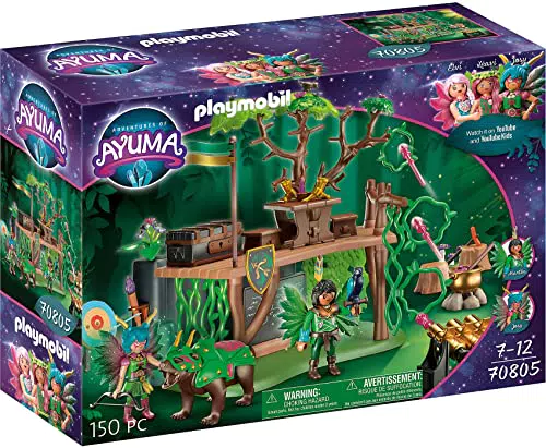 Playmobil Adventures of Ayuma Campo di Addestramento - Giocattolo per Bambini dai 7 Anni