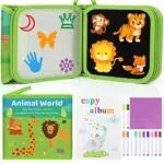 Vordas - Portatile da Disegno per Bambini con 12 Penne Colorate