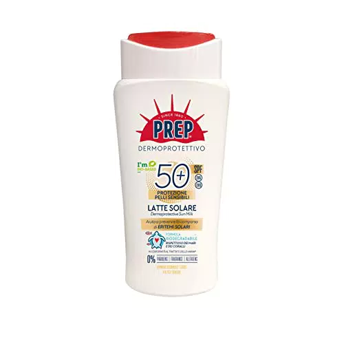 Crema Solare SPF50+ per Pelli Sensibili - Protezione UVA/UVB - 200 ml