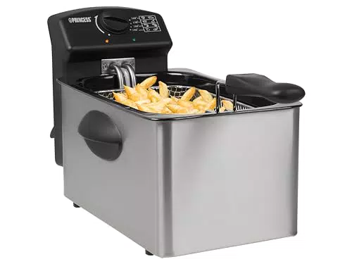 Friggitrice Princess 2000 Watt con Capacità 4 Litri e Termostato