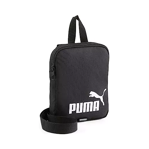 PUMA Borsa a Tracolla Portatile Unisex - Nero